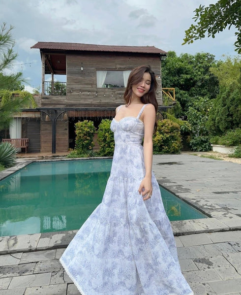 Summer Floral Bustier Sundresses